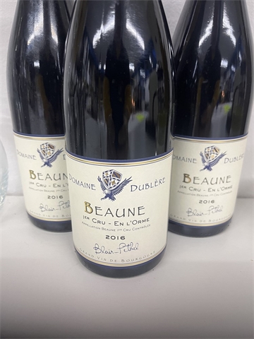 Domaine Dublere Beaune 1.cru en L’Ormes 2016